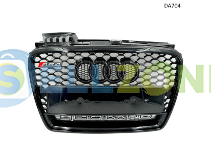 RS Μπροστινή μάσκα για Audi A4 B7 2004-2007 με σχέδιο honeycomb- DA704